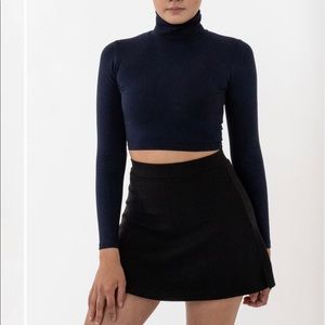 Los Angeles Apparel Ponte A-Line Skort